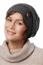 Béret basque alpaga BIESEN en 100% bébé alpaga - anthracite- (taille unique)  