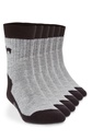 Chaussettes en alpaga TREKKING,mélange d'alpaga et de laine - Anthracite