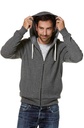 HOODY à capuche en coton Pima et alpaga royal