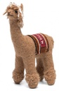 Peluche en alpaga RASSI - Brun
