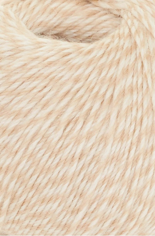 Laine d'alpaga CHAUSSETTES | 50g | 60% laine (Superwash)- Beige melange - APU KUNTUR