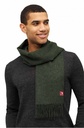 SJAAL IN alpacwol UNI 100% baby alpaca (30*180 cm) - dennengroen - APU KUNTUR