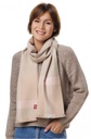 Écharpe en alpaga GALANO 100% bébé alpaga - beige - APU KUNTUR 