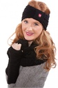 Polsverwarmer in alpagawol BIESEN in 100% baby alpaca- zwart - APU KUNTUR