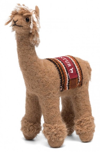 Alpacaknuffel RASSI - Brun - APU KUNTUR