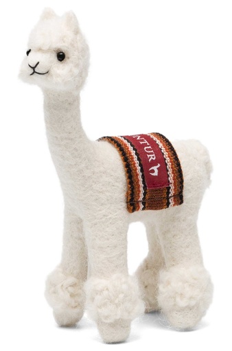 Alpacaknuffel PUKI - Blanc - APU KUNTUR