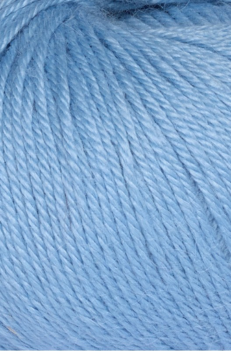 Laine d'alpaga REGULAR 50 g - 100% baby alpaca - Bleu neige - APU KUNTUR