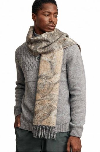 Sjaal in alpacawol WILLING 100% baby alpaca- Neutral - KUNA