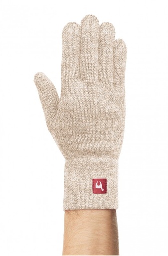 Gevoerde Alpacawol handschoenen  UNI 100% alpacawol - Sable - APU KUNTUR