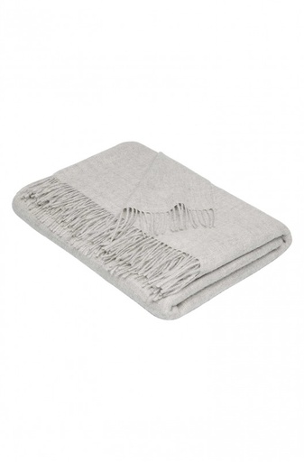 DEKEN in alpaca UNI 100% baby alpaga- zilvergrijs - APU KUNTUR