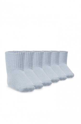 Kousen in alpacawol voor kinderen (maat 15-29), 60% baby alpaca en 30% katoen.- Blauw- APU KUNTUR