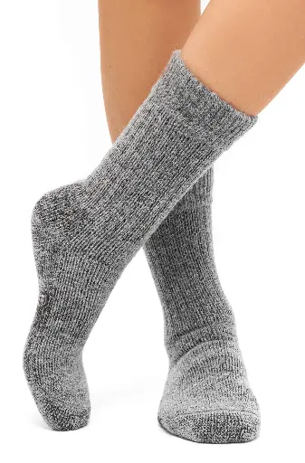 Chaussette d'alpaga épaisse FROTTEE SOCKE